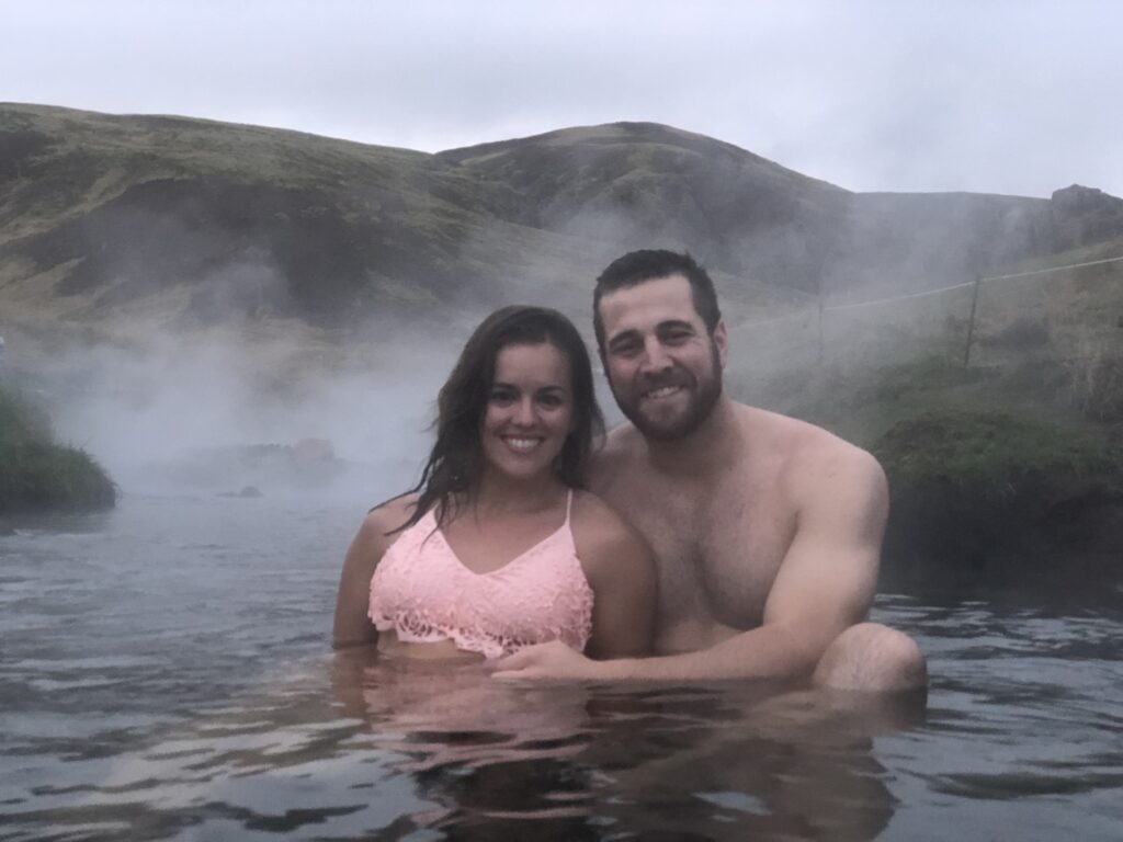 reykjadalur hot spring thermal river natural hot springs in Iceland