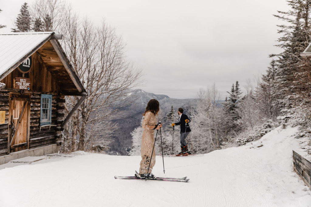 NH Mountain Engagement Session New Hampshire elopement Photographer at Loon Mountain