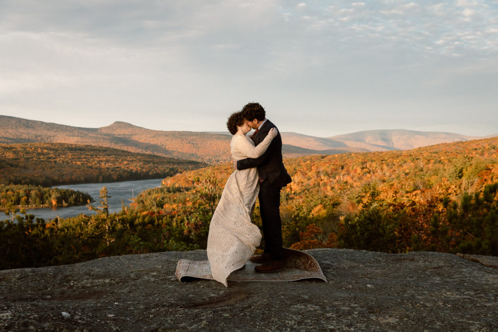 Catskills adventure elopement in New York