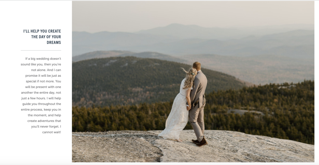Wandering Wedding steps to creating a vendor profile