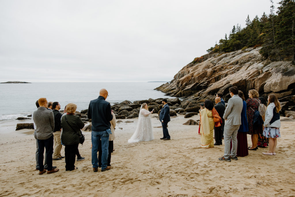 Elopement with friends and family