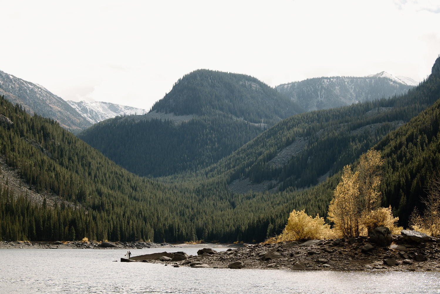 Montana elopement in the Fall