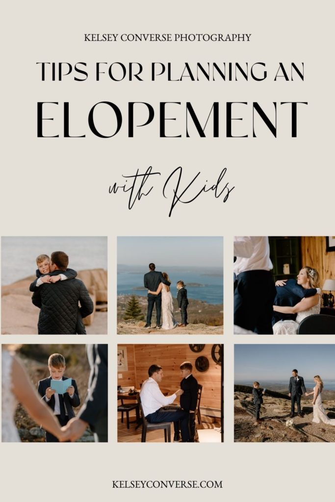 Tips for planning an elopement with kids