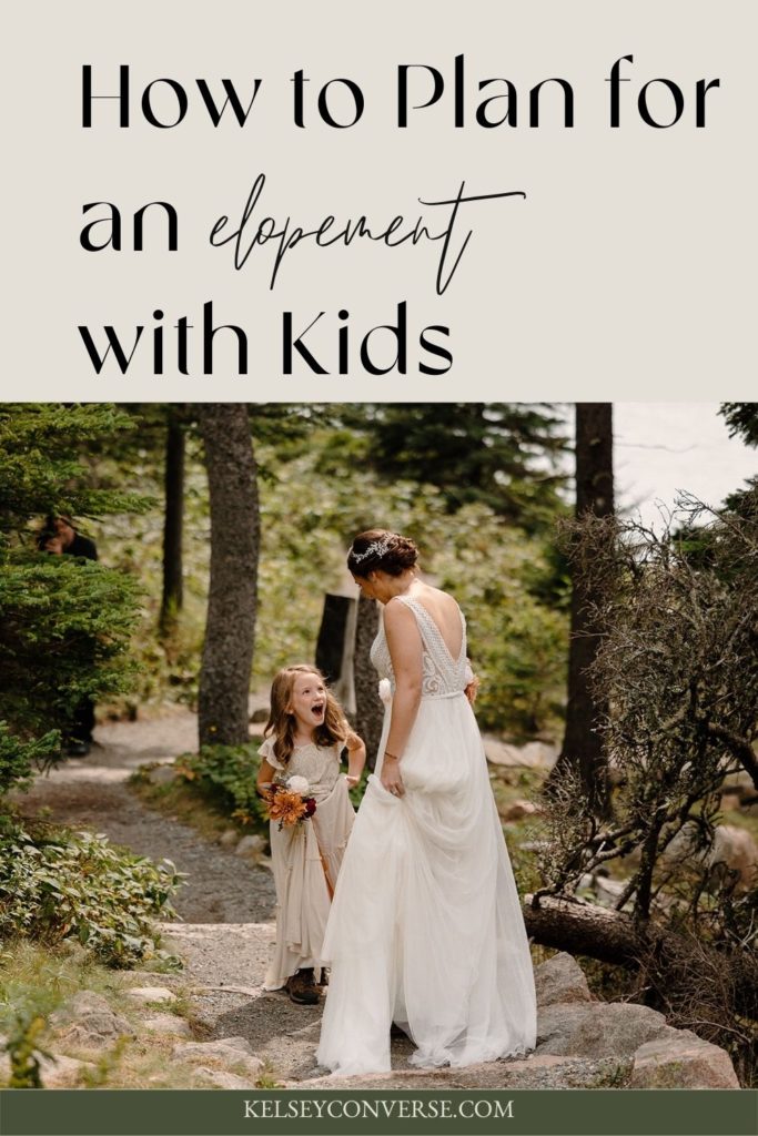 How to Plan for an elopement with kids