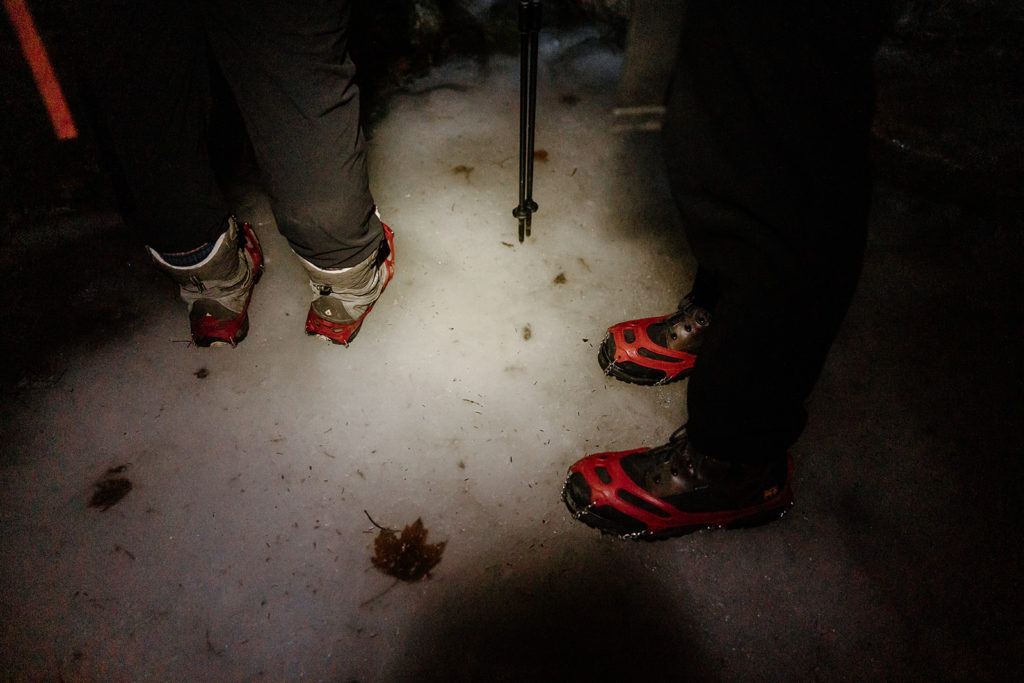 crampons for hiking elopement