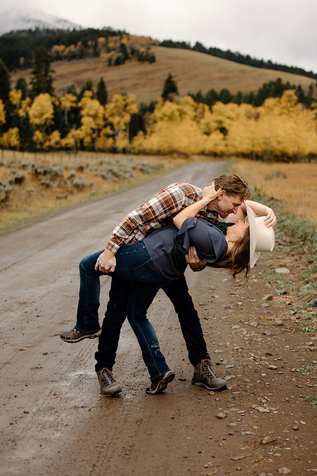 Engagement photos in Montana