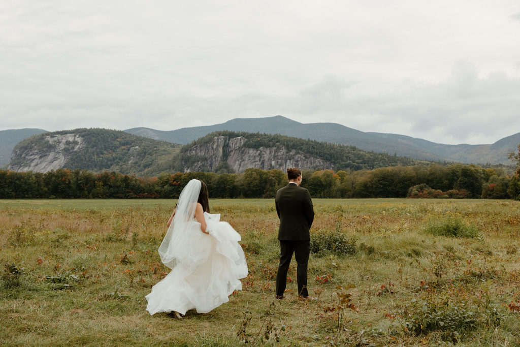 North Conway Elopement first look