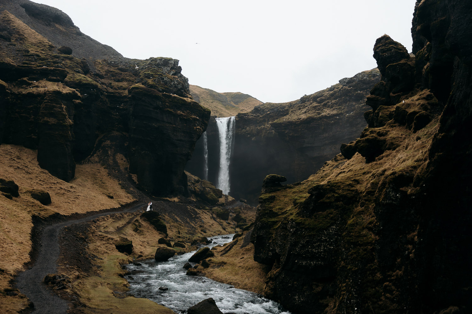 Iceland elopement near Vik