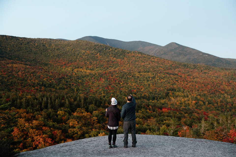 NH State Park Wedding in the Fall