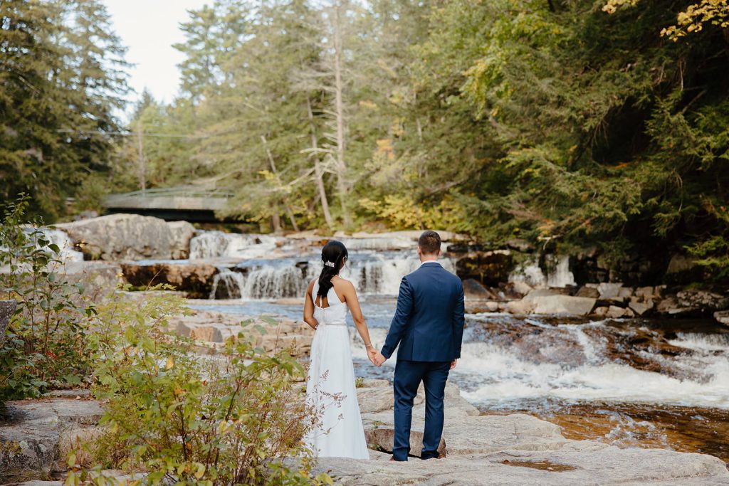 New England waterfall location in NH