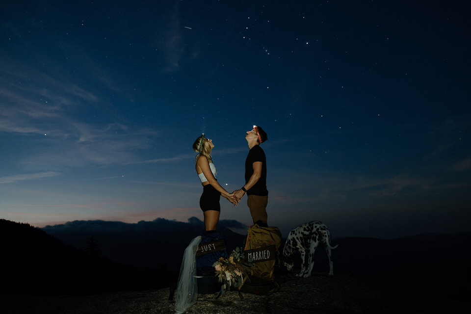 Hiking under the Stars in NH