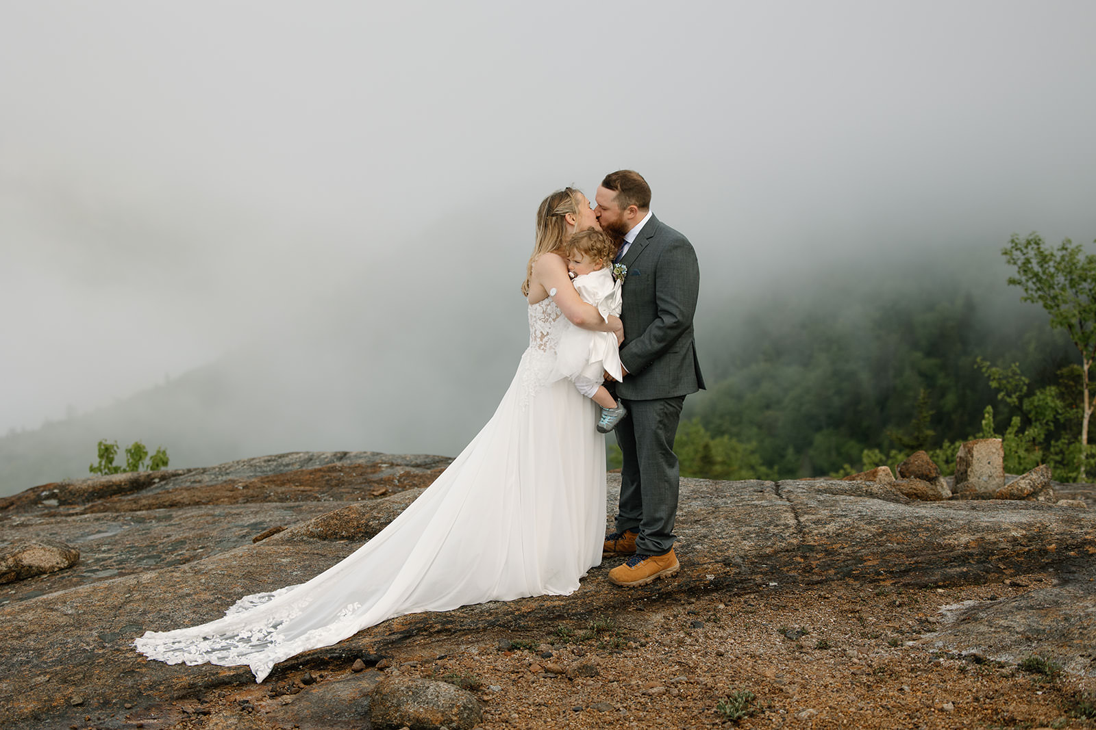 White Mountains NH Elopement in the Summer
