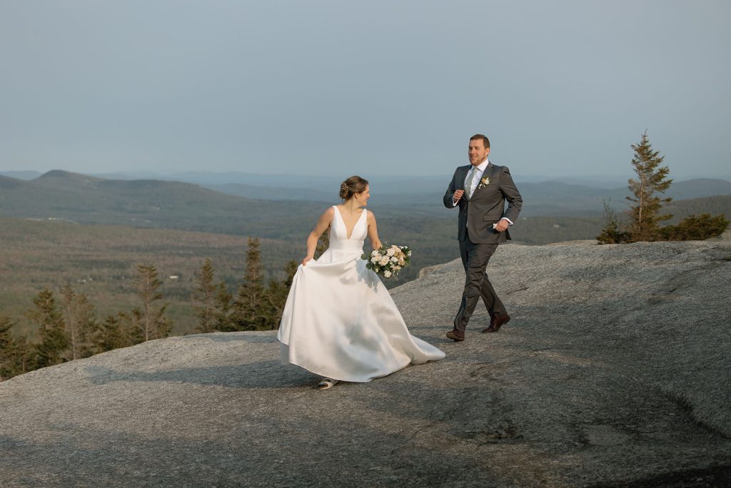 White Mountain elopement in the Spring