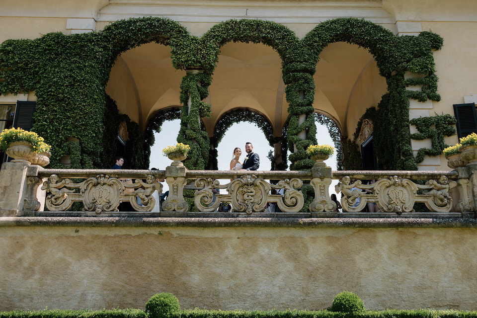 Villa wedding venue in Italy