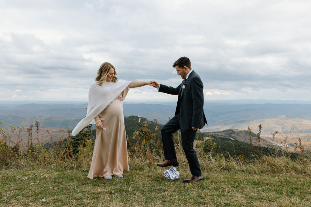 Killington Vermont elopement in the Fall.