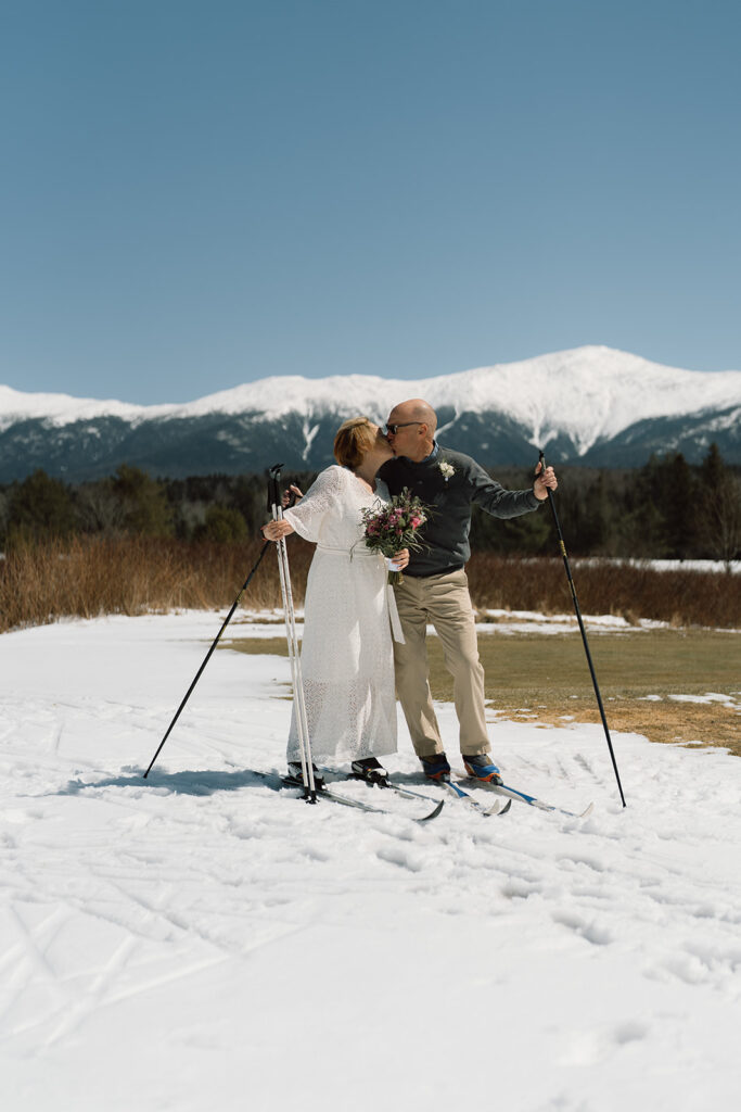 winter elopement