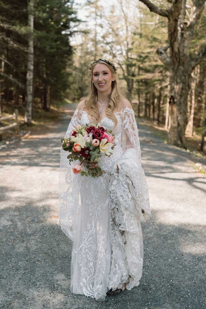 boho elopement dress