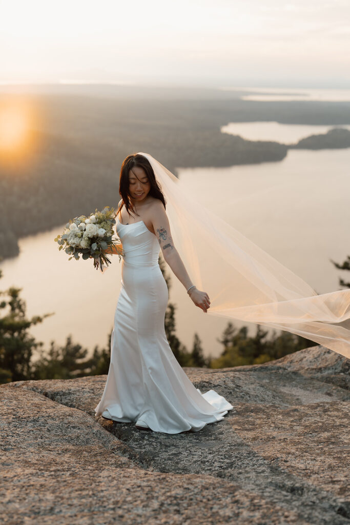 Summer elopement dress