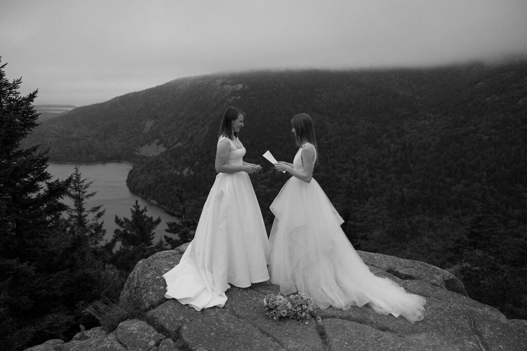 two brides ceremony