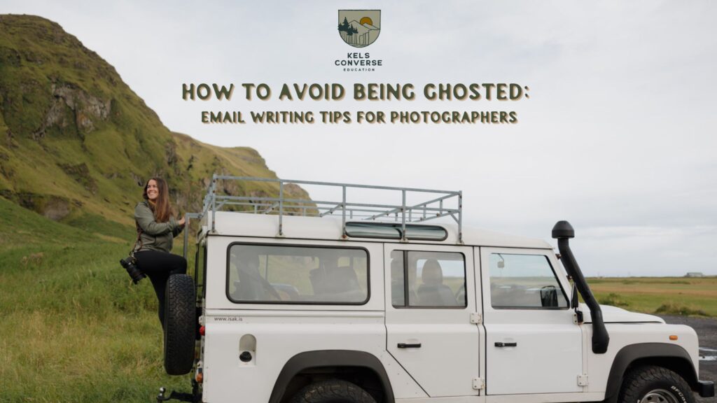 How to avoid being ghosted; email writing tips for photographers